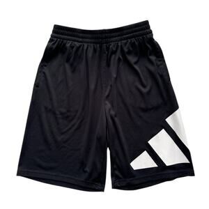 Adidas Black Logo Active Shorts Size 18/20